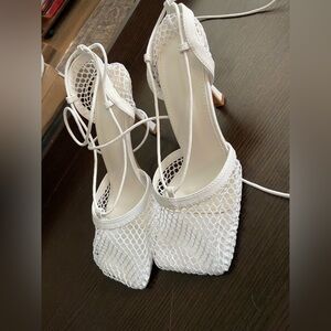 Elegant White Women's Heels